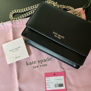 Kate Spade daisy hazel chain small flap crossbody